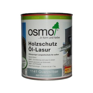 Защитное масло-лазурь для древесины с эффектом серебра Holz-Schutz Oel Lasur Effect