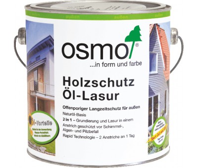 Защитное масло-лазурь для древесины Holz-Schutz Oel Lasur
