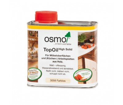 Масло с твердым воском для мебели и столешниц OSMO TopOil