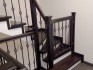 "Пучково" лестницы из массива ясеня