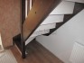Лестница из лиственницы СНТ "Столбищево"